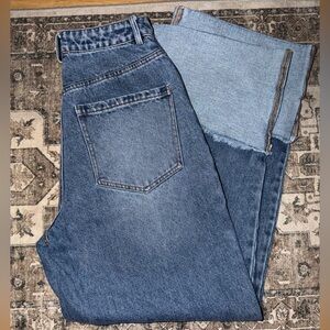 Lane 201 Boutique Wide Leg Jeans